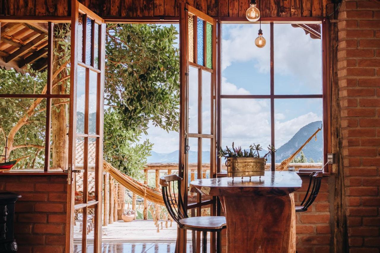 Chale Refugio Da Pedra Sp Villa Сао Бенто до Сапукай Екстериор снимка