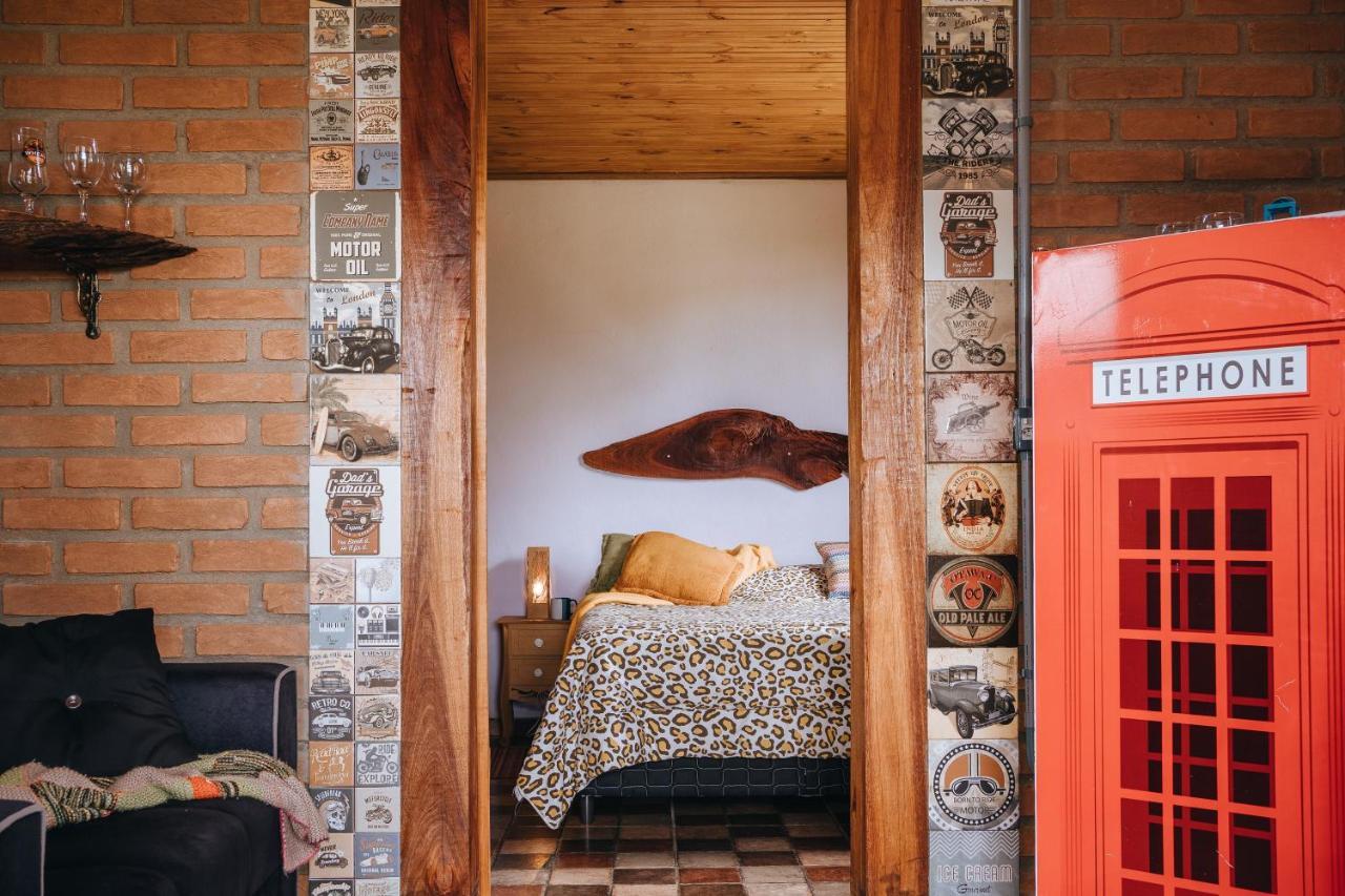 Chale Refugio Da Pedra Sp Villa Сао Бенто до Сапукай Екстериор снимка