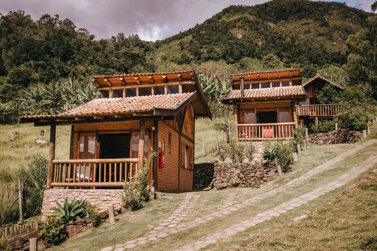 Chale Refugio Da Pedra Sp Villa Сао Бенто до Сапукай Екстериор снимка