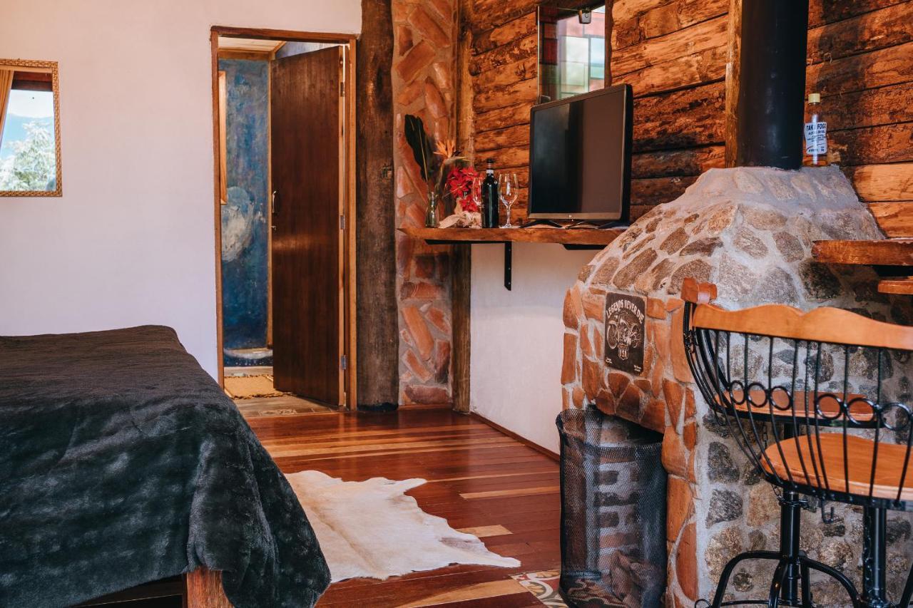 Chale Refugio Da Pedra Sp Villa Сао Бенто до Сапукай Екстериор снимка