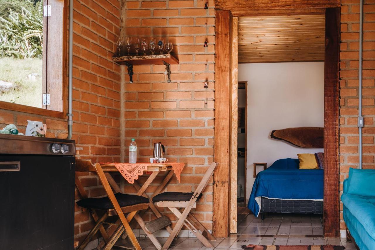 Chale Refugio Da Pedra Sp Villa Сао Бенто до Сапукай Екстериор снимка